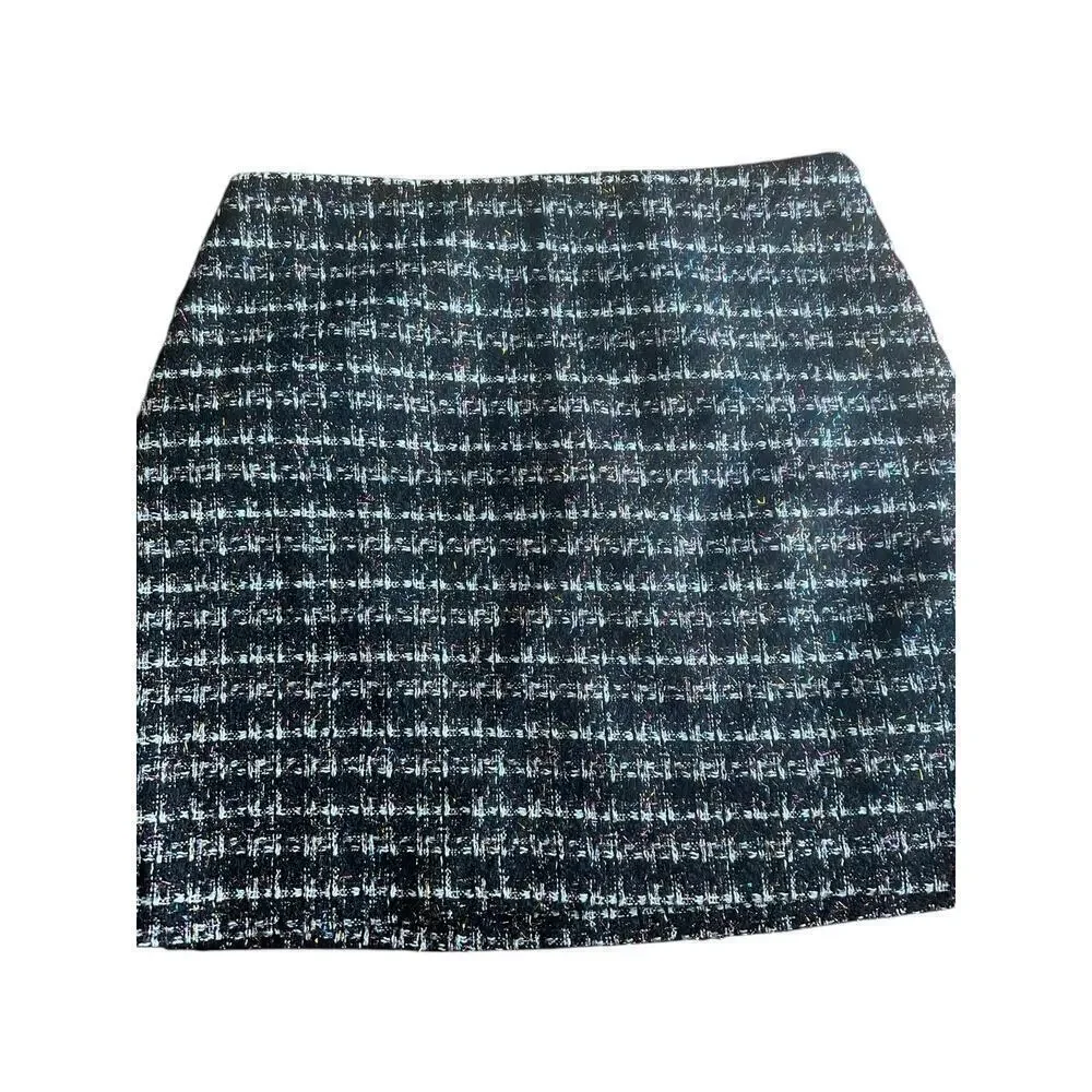 Bagatelle Bloomingdale’sTweed Cropped Jacket skirt set. long sleeve. Sz: L